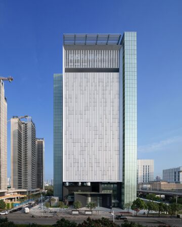 Shenzhen Qianhai Telecommunication Center in Shenzhen, Schneider + Schumacher (Frankfurt am Main)