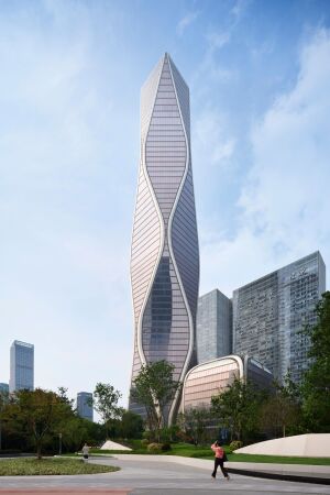 Hangzhou Wangchao Center in Hangzhou, Skidmore Owings & Merrill (Chicago)