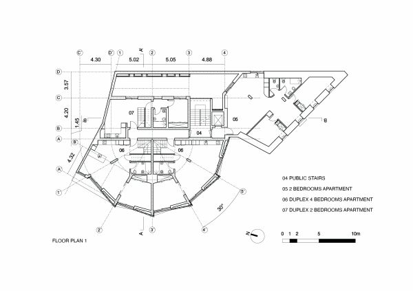 Grundriss 1. Obergeschoss