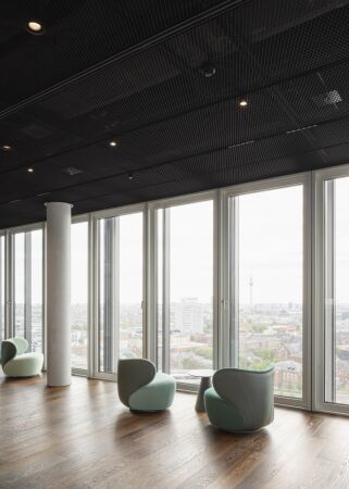 Hochhaus am Berliner Hauptbahnhof von allmannwappner