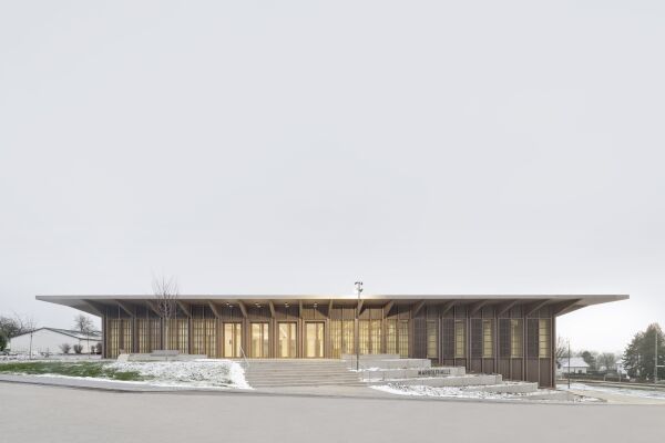 Hugo-Hring-Landespreis 2024: Markolfhalle Markelfingen in Radolfzell, Architektur: Steimle Architekten, Bauherrenschaft: Groe Kreisstadt Radolfzell