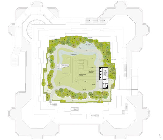 Dachaufsicht (Planungsstand von 2015)
