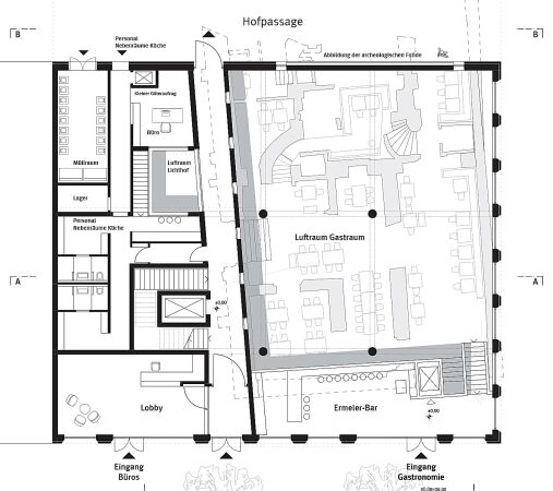 Los 5, 3. Preis: studioinges Architektur und Stdtebau: Grundriss Erdgeschoss