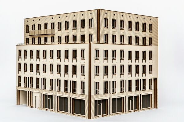Los 1, 2. Preis: BLK2 Architekten (Hamburg): Modell