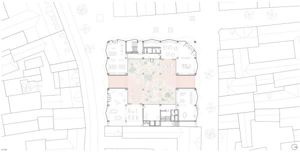 Anerkennung: Vorratskammer, Grundriss