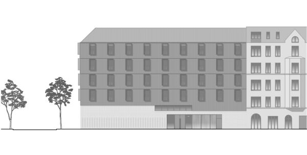 Ansicht Scharnhornstrae