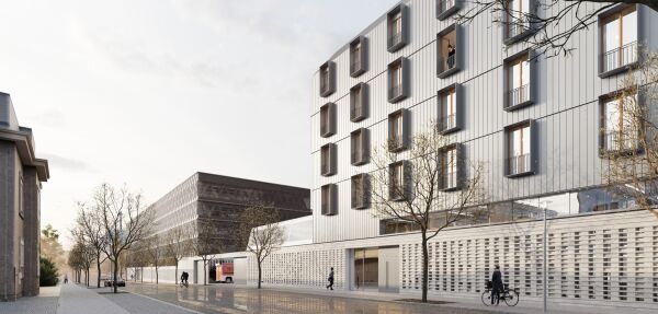 Pläne von dichter Architekturgesellschaft in Berlin