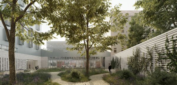 Pläne von dichter Architekturgesellschaft in Berlin