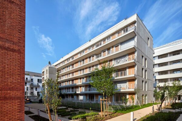Geschosswohnen in Bagneux von TOA architectes