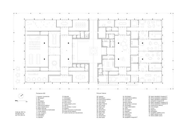 Kita und Schulhort in Parma von Enrico Molteni Architecture