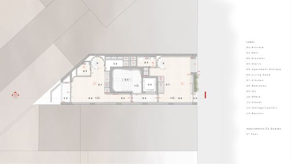 Wohnhaus in Porto von Paulo Merlini Architects