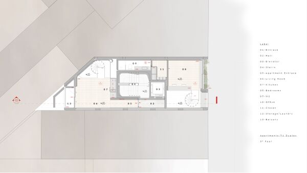 Wohnhaus in Porto von Paulo Merlini Architects