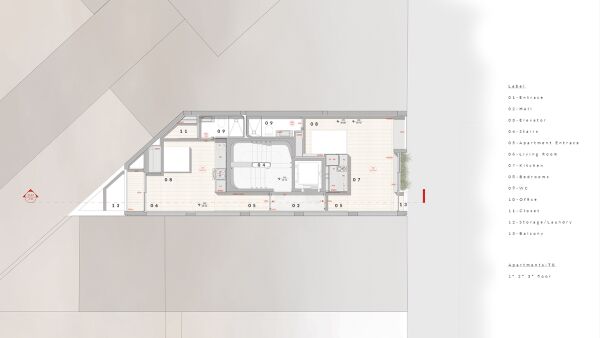 Wohnhaus in Porto von Paulo Merlini Architects