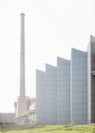 Solarkraftwerk von CBAG. Studio und Atelier le Balto