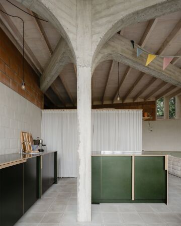 Gartenhaus in Gent von Atelier Janda Vanderghote