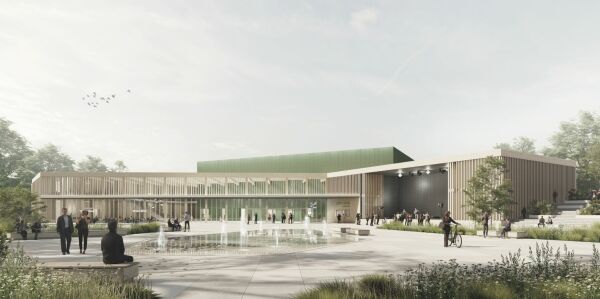 2. Preis: SCOPE Architekten mit Hofmann_Rttgen Landschaftsarchitekten; Visualisierung