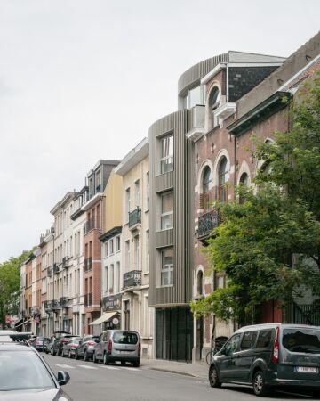 Wohnbauten in Schaerbeek von Notan Office