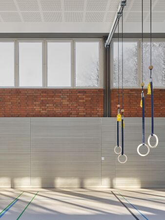 Generalsanierung einer denkmalgeschtzten Turnhalle von reichert schulze architekten