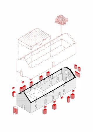 Axonometrie 2 - neue Konstruktion