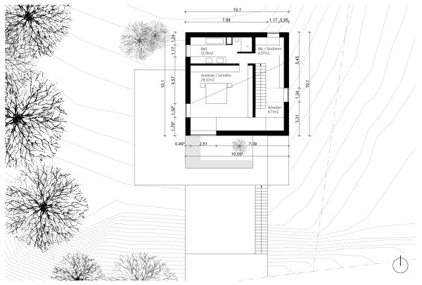 Grundriss Obergeschoss