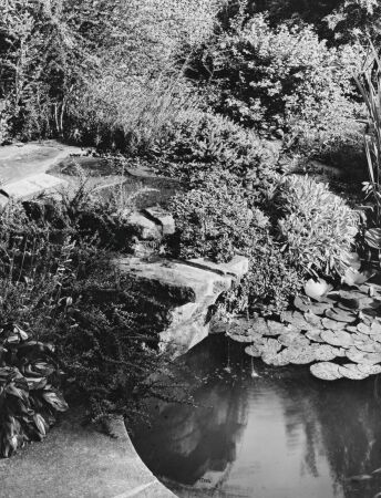 Gustav Ammann, Garten Deller in Winterthur-Wlflingen, 1945