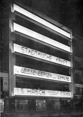 Brder Luckhardt und Alfons Anker, Umbau des Geschftshauses Stadtkche Kraft in Berlin, 192527 (zerstrt)