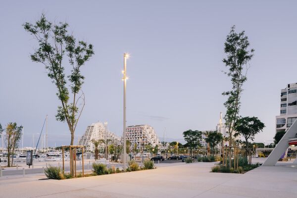 Promenade von Leclercq Associs in La Grande-Motte