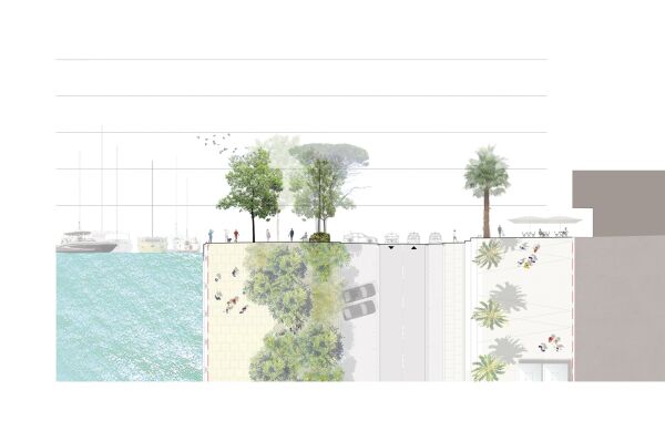 Promenade von Leclercq Associ�s in La Grande-Motte