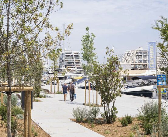 Promenade von Leclercq Associs in La Grande-Motte