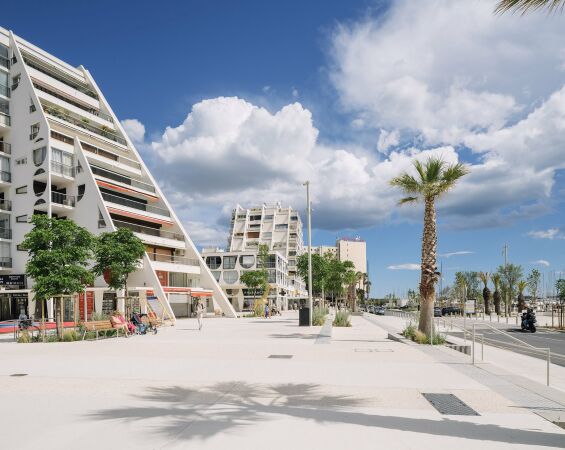 Promenade von Leclercq Associ�s in La Grande-Motte