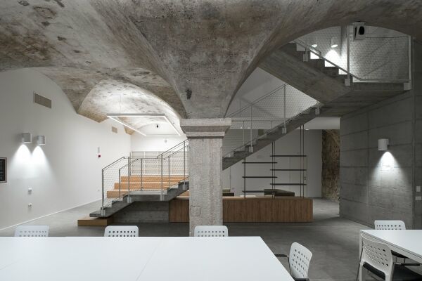 Bibliotheksumbau von DAP Studio in Mezzolombardo