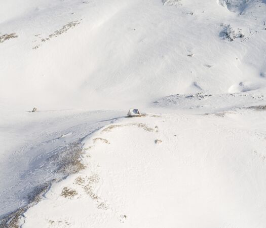 Htte in den italienischen Westalpen von Studio EX