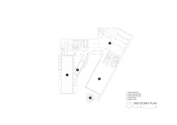 Sportkomplex von DP Architects