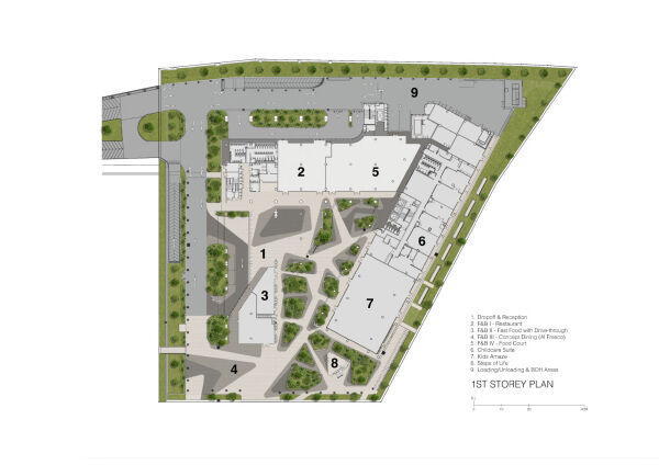 Sportkomplex von DP Architects