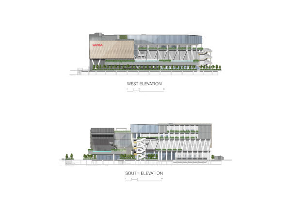 Sportkomplex von DP Architects