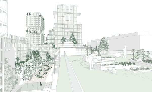 Visualisierung Stadtebenen