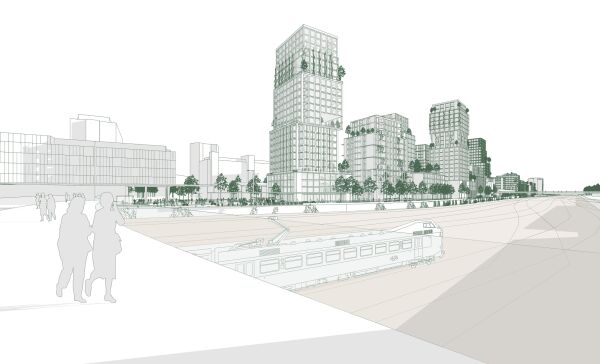 Visualisierung Wankdorf SBB