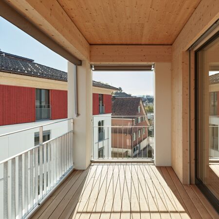 Ensemble in Kirchberg von Thomas Schregenberger