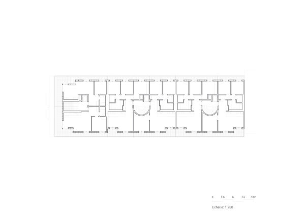 Grundriss 8. Obergeschoss