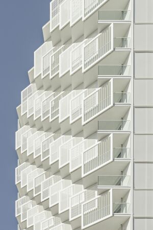 Wohnhochhaus von Franz&Sue in Wien