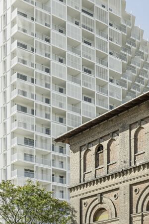 Wohnhochhaus von Franz&Sue in Wien