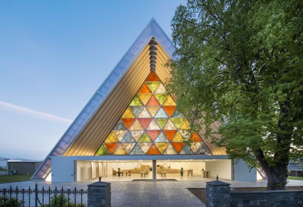 Christchurch Cardboard Cathedral, New Zealand, 2013