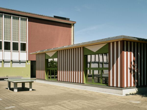 Pavillon für schulergänzende Betreuung