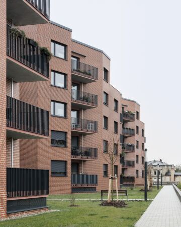 Wohnquartier in Halle von Naumann Wasserkampf Architekten