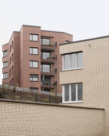 Wohnquartier in Halle von Naumann Wasserkampf Architekten