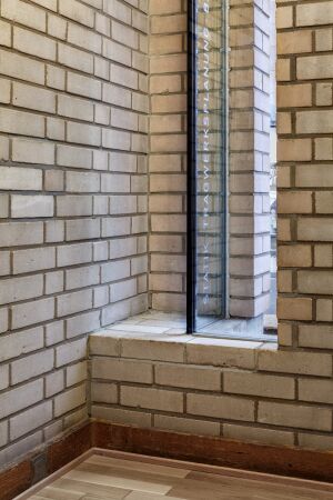 Gereinigte Innenwand