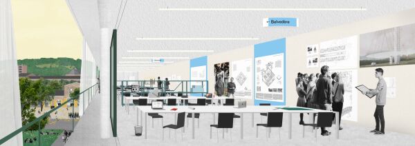 Office Kersten Geers David Van Severen planen in Lttich