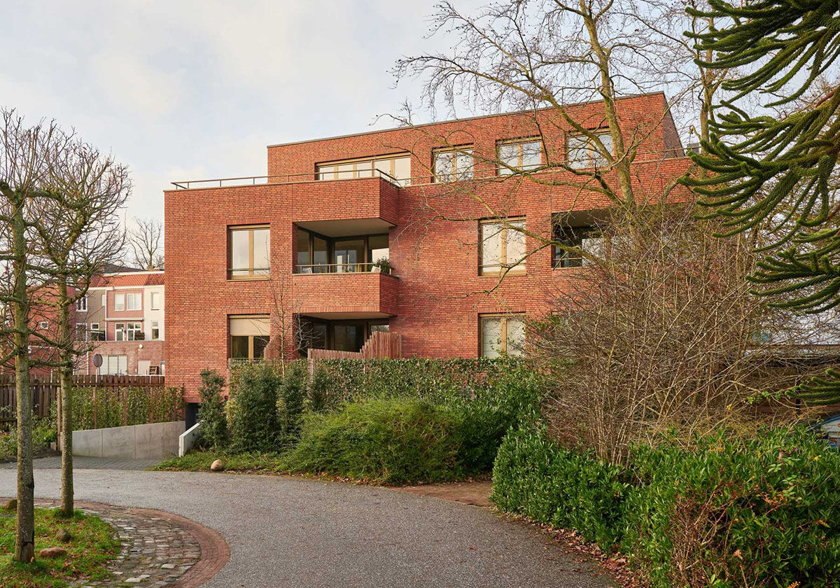 Zwischen Friedhof und Fußgängerzone
 - Wohnungsbau in Groningen von Prosman de Wit architecten