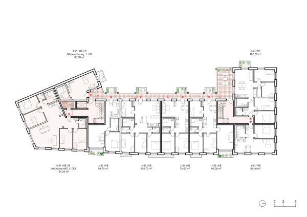 Grundriss Regelgeschoss