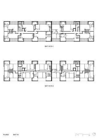 Wohnungsbau von LAN Architecture und BLP Architectes